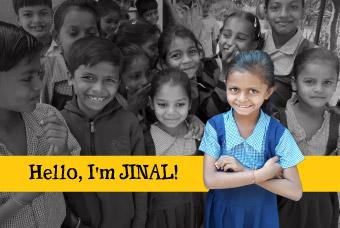 Jinal, a teacher in the making