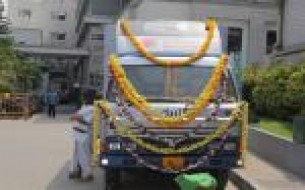 Bank of Baroda sponsors for Akshaya Patra meal delivery vehicle