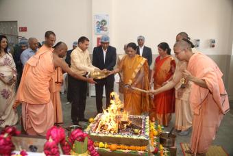 A wonderful occasion to invoke the blessings of the gods