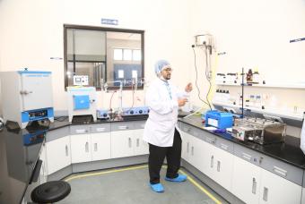 A state-of-the-art lab on premises